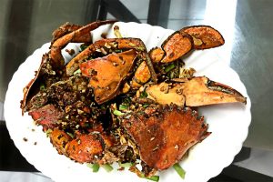 Salt and Pepper Crab by Jimmy & Tang's
