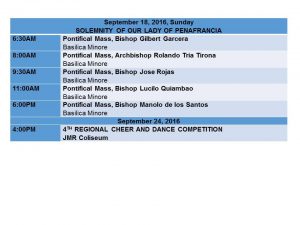 Peñafrancia Fiesta 2016 Schedule_p7