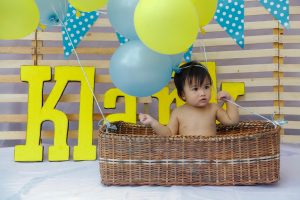 Candy Corn Baby Photography