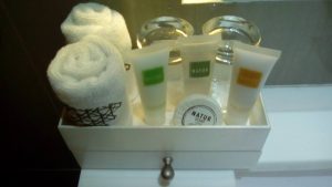 the carmen hotel toiletries