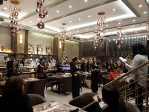 villa caceres hotel rjs buffet staff dance