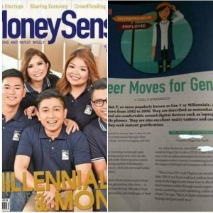 Featured at Money Sense Magazine