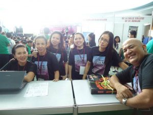 UPAA members at the 1st Bicol Career and Education Expo